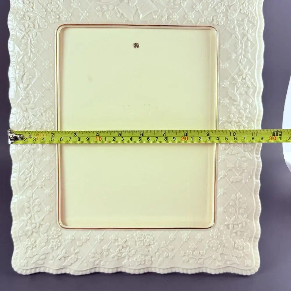 Vintage LENOX Porcelain Wedding Promises Picture Frame, 7